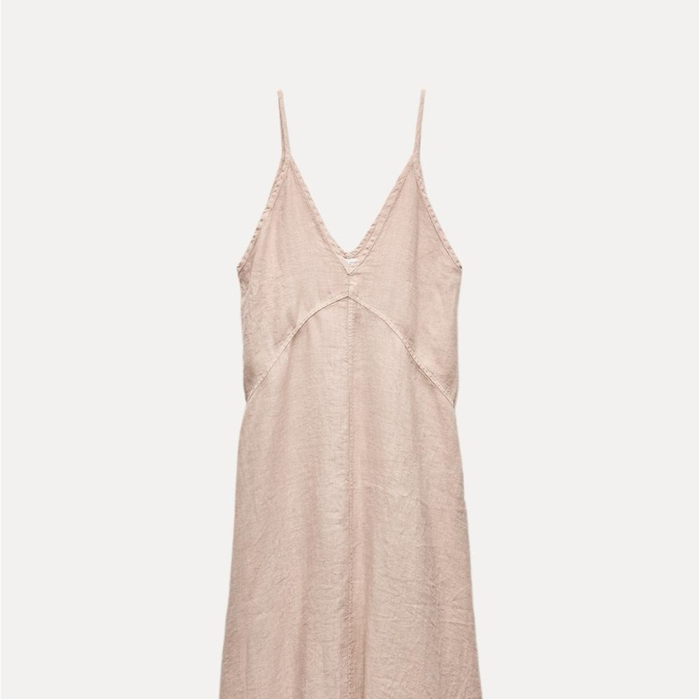 Elegant Women's Linen Dress